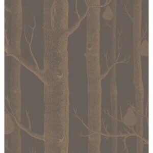 New Cole & Son Woods & Pears Wallpaper 95/5028 Bronze/Black 11 Yards
